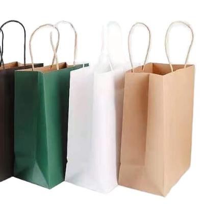 China Recyclable Free Samples Wholesale Custom Paper Bags Custom Wholesale Paper Bags With Your Own Logo Kraft Paper Paper Bags for sale