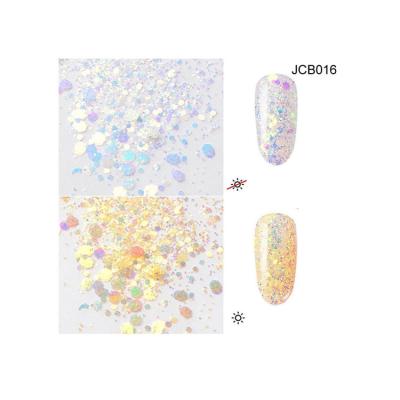 China Nails Glitter Factory Bulk Mixed Variety Wholesale Sizes To Color Changing Glitter For Nail Decoration for sale