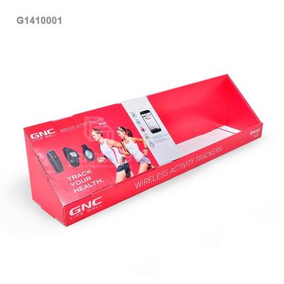 China Customize According To Your Needs Custom Design Branded Worktop Display Unit CDU Presentation Box For Sports Wristband for sale