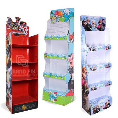 China Customize According To Your Needs China Supplier Best Custom Cardboard Corrugated Display Stand Paper Holders for sale