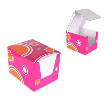 China Cheap Recycled Materials Cardboard Packaging Gift Box Personalized Candy Display Food PDQ Packaging Snack Box for sale