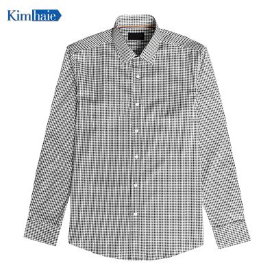 China Wholesale Men Plaid Shirt Long Sleeve Breathable Casual Male Cotton Check Shirt 100% Fast Delivery for sale