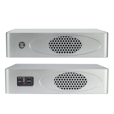 China Aluminum Customized Industrial PC Case Mini ITX Rackmount Case with I/O for Computer Desktop Application for sale