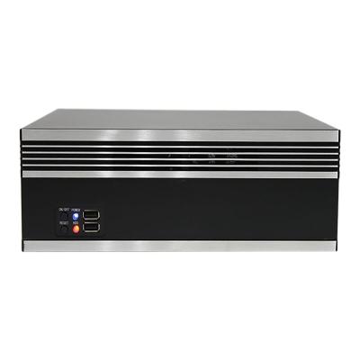 China With 2U Fan Mini-ITX Dual System Compact Server Case Chassiswith Rackmount Fan For Industrial PC Case for sale