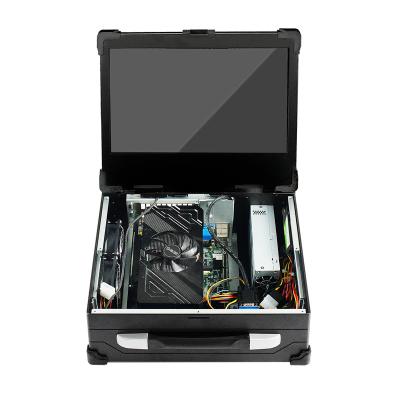 China 13.3 Inch LCD All In One PC Support ITX Motherboard G3900 G1840 Cpu Inter Industrial Rugged Portable Computer B32 for sale