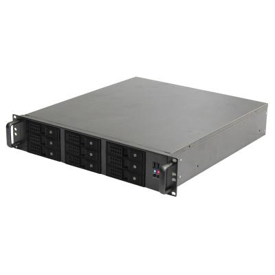 China hotswap rackmount server case 2u 9 trays server rackmount chassis R248-9 for sale