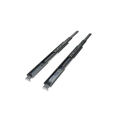 China 2U 3U 4U Telescopic Cabinet Slide Rail Cabinet 3 Times Channel Use For 2U 3U 4U Case for sale