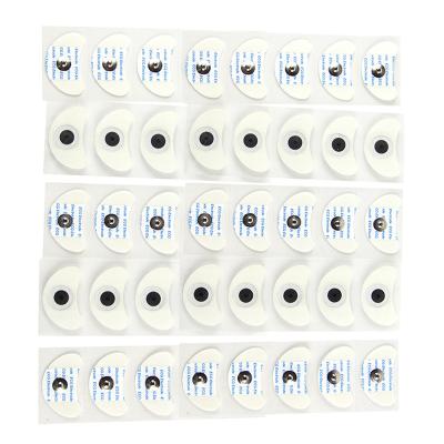 China Exclusive Ten Size Electrod Use Silicone Adhesive Pads Electrodes Pad For Phisiotheropy for sale