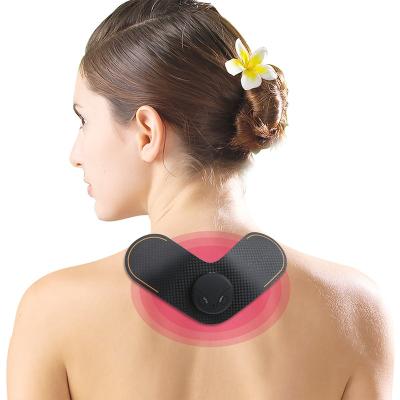 China Portable Mini Massage Product Wireless Neck Back Massager Ten Low Frequency Unit for sale