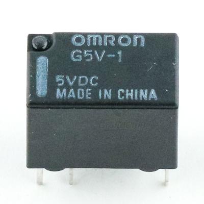 China G5V-1-5VDC Signal Relay Miniature RELAY GEN PURPOSE SPDT 1A 5VDC G5V-1-DC5 25pcs/Pack G5V-1-DC5 for sale