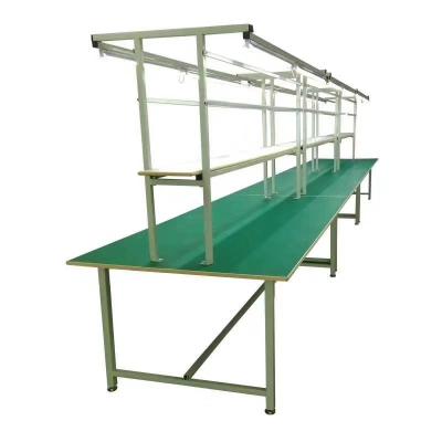 China Fire Resistant Belt Conveyor Assembly Production Line System ESD Assembly Line For Workshop for sale