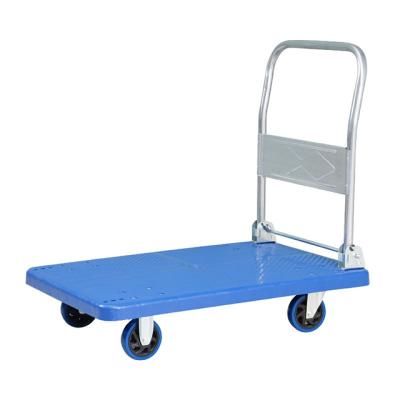 China High Quality Foldable Tools Handle Hand Platform Cart Folding Flatbed Hand Truck for sale