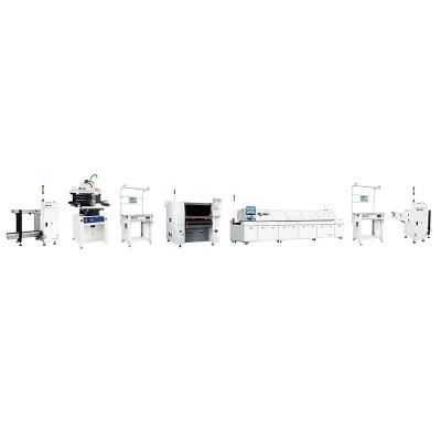 China Original factory LED reflow oven 8zones SMT reflow oven production machine line for sale