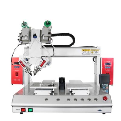 China Micro Switch Connector Welding Machine 4 Axis Welding Robot Workshop Machinery Repairs Adjust Temperature Automatic Soldering Iron Welding Machine for sale