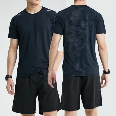 China Breathable Short Sleeve For Men's Gym Wear Wholesale Sweatshirt With Customized Logo for sale