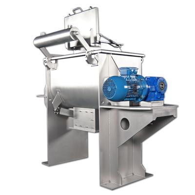 China Powder Mixing Machine High Efficiency Horizontal Screw Ribbon Dough Feed Mixer for sale