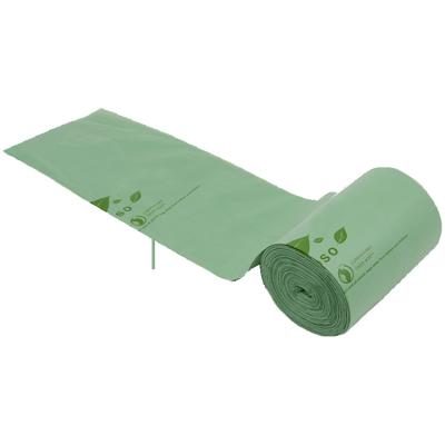 China Bioplastic Bags Custom Green Biodegradable Cornstarch Medical Waste Disposable Waste Bag Compostable for sale