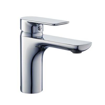 China China Factory Items Bathroom Faucets Luxury Single Lever Basin Mixer Tap Brass Metered Waterfall Faucet for sale