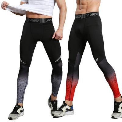 China Running Training Arm Warmers Hombre Lean Compression Pants Tights Men Sports Tights Arm Warmers Fitness Sportswear Long Pants Gym Breathable Breathable for sale