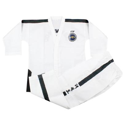 China Factory Supply WOOSUNG Taekwondo Equipment Uniforms Sample Free Shipping Custom Logo Taekwondo ITF Uniform Training Taekwondo dobok for sale