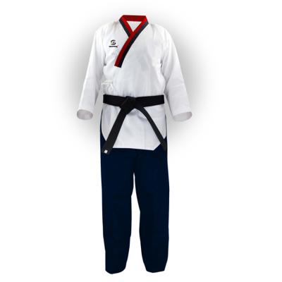 China Free Shipping Sample Martial Art Taekwondo Poomsae Uniform Dobok Eco - Friendly for sale