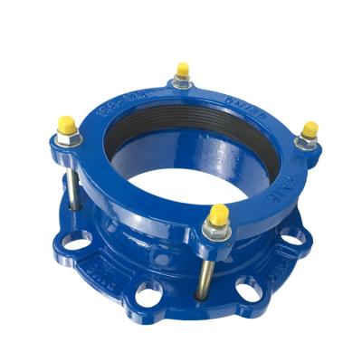 China Portable universal carbon steel water pipe joint installation quick dedicated pe flange adapter for sale