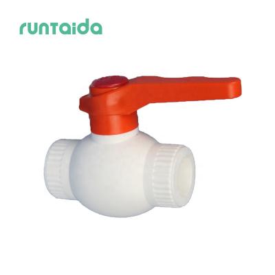 China 2inch 4inch 6inch 12 inch DN15 DN20 general handle lock upvc pvc plastic mini ball valve for sale