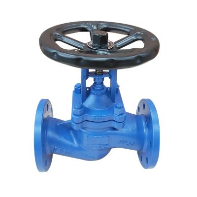 China GS-C25 Manual Operation Steam ANSI 150lb DIN PN16 DN80 General Steel Flange Mount Bellows Seal Globe Stop Valve for sale