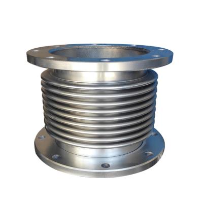 China Pipe lines connect flue pressure bellows metallic flexible axial expansion joint compensator for exahust pipe for sale