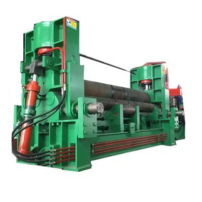 China Garment Shops Mechanical Type 12MM 3-Rolls Thick 6 Meters Large Plate Rolling Machine for sale