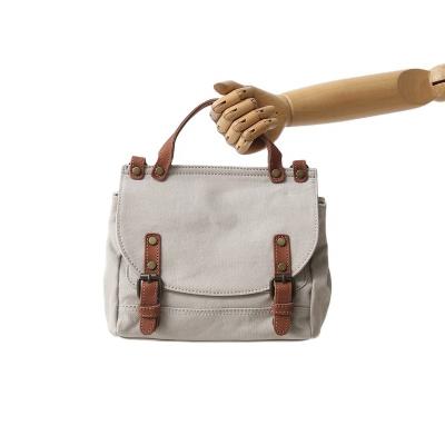 China Factory Ladies Handbags Soft Canvas Leather Bag Womens Cross - Custom Body Messenger Bags for sale