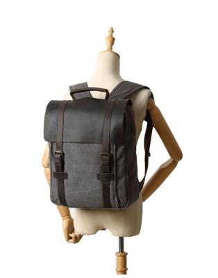 China Amazon Hot Sale Vintage Anti Theft Leather Laptop Backpack Anti Theft Backpack For Women Men Unisex for sale