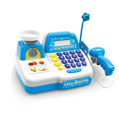 China Multi Material Eco-friendly Color Kids Beauty Function Electronic Cash Register Plastic Toy With Healthy Light for sale