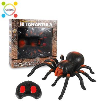 China Multifunctional Realistic Toy Plastic Remote Control RC Spider Insect Eco-friendly Material For Kids 8+ for sale