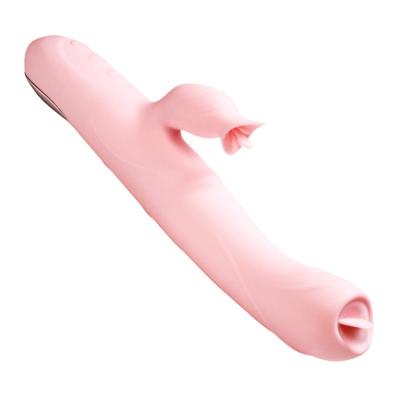 China Powerful Sex Toy Pink Purple Dildo 30modes Vibration Massage G Spot Realistic Vibrator for sale