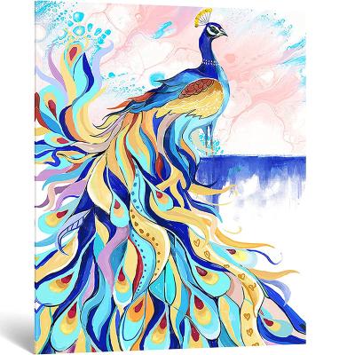 China Easy Abstract DIY Painting Adults Beginner Oil Painting Kits On Canvas Drawing Paintings With Acrylic Paints Modern Home Decor Without for sale