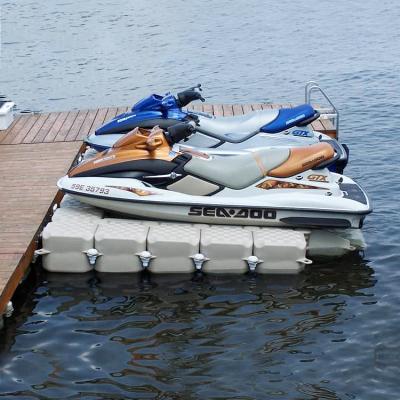 China Botai Factory Float Jetty Pontoon Boat Modular Cube Docking, Ski Plastic Pontoon Floating Jet Dock for sale