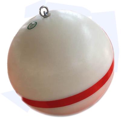 China Durable Marine Marker Large Buoyancy Mooring UV Resistant Customized Floating Buoy Ball Barrier for sale