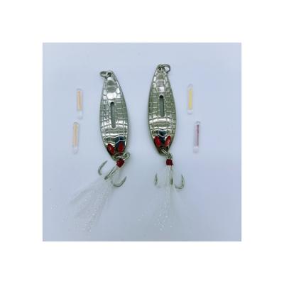 China Factory Supply Attractive Price Of Spoons Red Eyes Leech Spoons Baits for sale