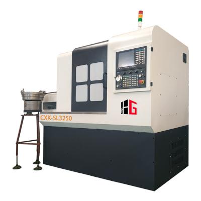 China Metal Parts Double Axis Batching Lathe Professionally Certified High Precision CNC Metal Lathe Turning Machine for sale