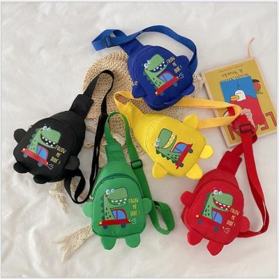 China Large Capacity Cartoon Wholesale Children's Cartoon Cute Dinosaur Trunk Bag for sale