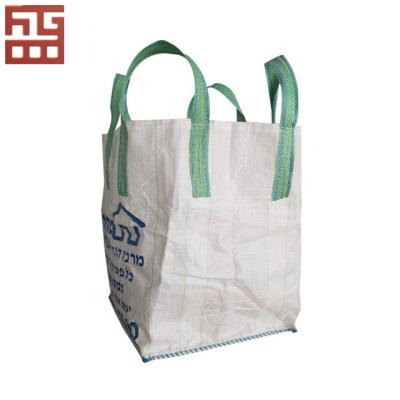 China 800kg Customized Breathable 1 Ton Flexible Jumbo Bag Silica Sand Bag for sale