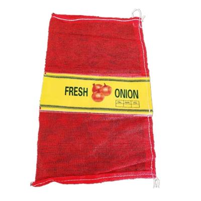 China Packing Customizable PP Mesh Bag For Fruits And Vegetables Onion Potato for sale