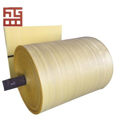 China New Wind Proof Tube Woven Material PP Virgin Recycled PP Woven To Return Bag Cloth Rolls for sale