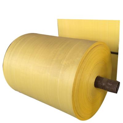 China Stretch Circular PP Woven Fabric Colored Roll High Density Polyethylene PP Laminated Woven Fabric for sale