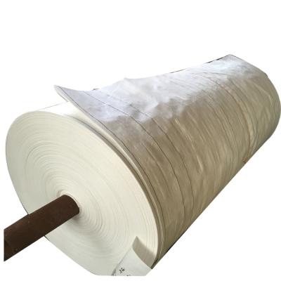 China Stretch PP Woven Plastic Tarpaulin With BOPP Film Fertilizer Bag for sale