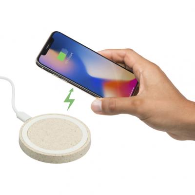 China Cell Phone Custom Branded Eco Technology Gifts 5w Wireless Charger Ideal For Offices, Trade Shows, Conferences, Business Events for sale