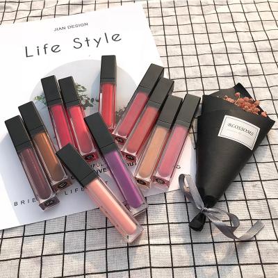 China Vegan Waterproof Wholesale Waterproof Make Your Own Logo Custom Lipstick Matte Liquid Lipstick Private Label for sale