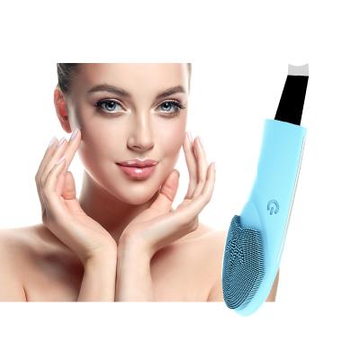 China New Design Portable Multifunctional Electric Silicon Facial Massager Skin Scrubber DEEP CLEANSING Cleansing Brush for sale