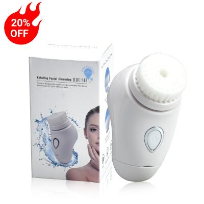 China Hot Selling Rohs Mini Portable Waterproof Electric Facial Face Brush Mini Portable DEEP CLEANSING Cleansing Brush for sale